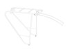 Electra Rack Electra 26" Alloy MIK White Rear