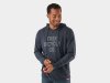 Trek Shirt Trek Bicycle Co Langarm-Hoodie S Heather Nav