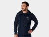 Santini Jacke Santini Trek-Segafredo Hoodie L Dark Blue