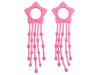 Trek Lenker-Ersatzteil Trek Mystic Tassel Pink Paar